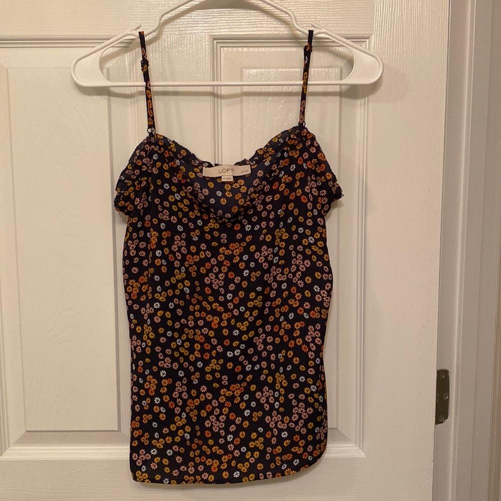 Summer spaghetti strap tank top